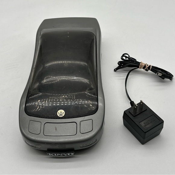 Kinyo Vintage AutoWinder VHS Rewinder UV-614 Silver car - Picture 1 of 10